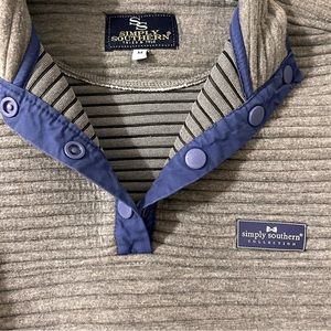 Simply Southern Medium Grey Pullover